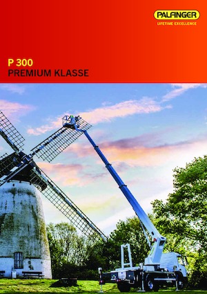 Nacele telescopice montate pe camion Palfinger P 300