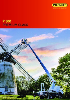 Nacele telescopice montate pe camion Palfinger P 300