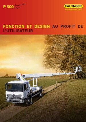 Nacele telescopice montate pe camion Palfinger P 300