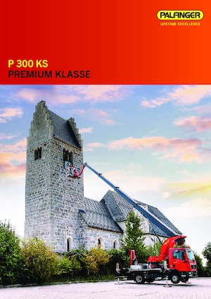 Nacele telescopice montate pe camion Palfinger P 300 KS
