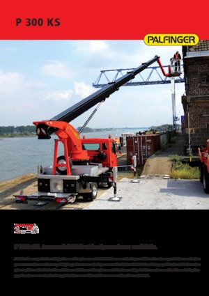 Nacele telescopice montate pe camion Palfinger P 300 KS
