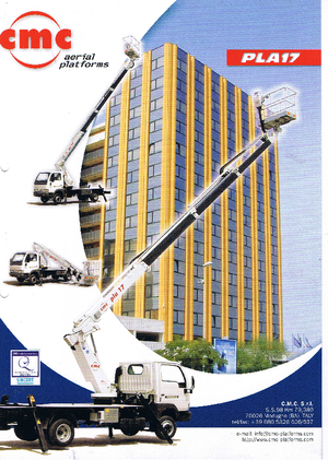 Nacele telescopice montate pe camion CMC PLA 17