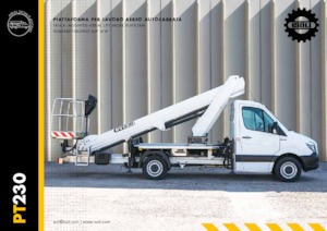 Nacele telescopice montate pe camion ISOLI PT230