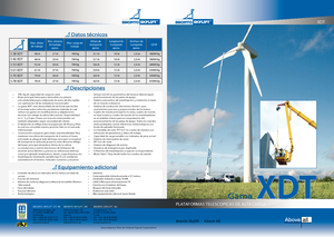 Nacele telescopice montate pe camion Bronto Skylift S 38 XDT