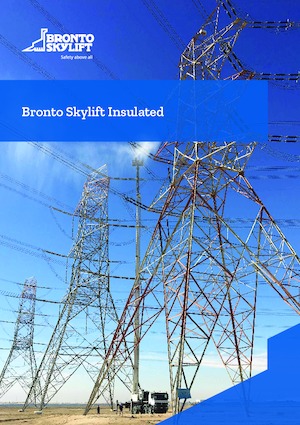 Nacele telescopice montate pe camion Bronto Skylift S 44 HDT 2000