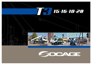 Nacele telescopice montate pe camion Socage T315 ForSte