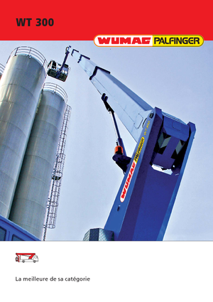 Nacele telescopice montate pe camion Wumag-Palfinger WT 300.3