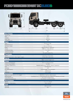 Capete tractor Ford 3548T Dc