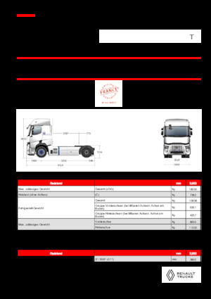 Capete tractor Renault RT E-TECH T - T4x2