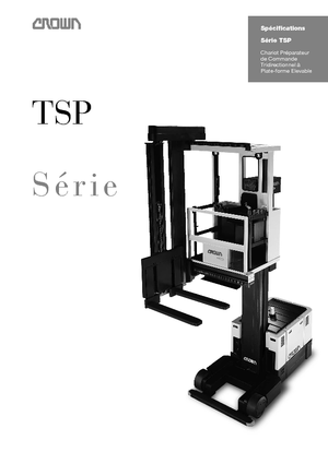 Stivuitoare special echipate care operează în spații foarte înguste Crown 1,5 TSP