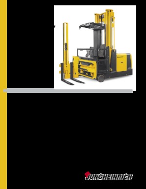 Stivuitoare special echipate care operează în spații foarte înguste Jungheinrich EKX 410