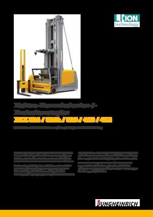 Stivuitoare special echipate care operează în spații foarte înguste Jungheinrich EKX 516 k