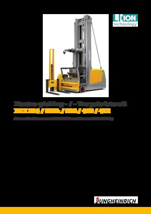 Stivuitoare special echipate care operează în spații foarte înguste Jungheinrich EKX 516 k