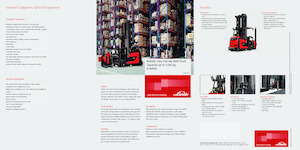 Stivuitoare special echipate care operează în spații foarte înguste Linde K-MATIC 1.5