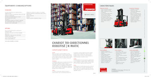 Stivuitoare special echipate care operează în spații foarte înguste Linde K-MATIC 1.5