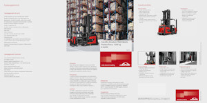 Stivuitoare special echipate care operează în spații foarte înguste Linde K-MATIC 1.5