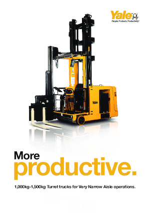 Stivuitoare special echipate care operează în spații foarte înguste Yale MTC15 M