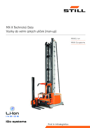 Stivuitoare special echipate care operează în spații foarte înguste Still MX-X 1.5