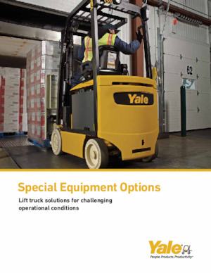 Stivuitoare special echipate care operează în spații foarte înguste Yale NTA035SB L