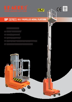 Nacele verticale cu un singur catarg Leader SP 25