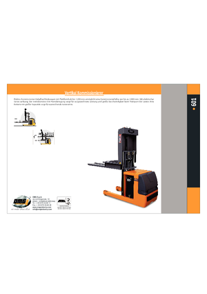 Order pickers (preparatoare de comenzi) OMG 601