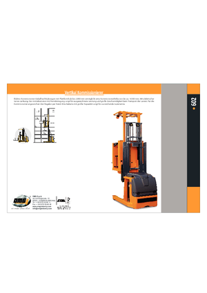 Order pickers (preparatoare de comenzi) OMG 602