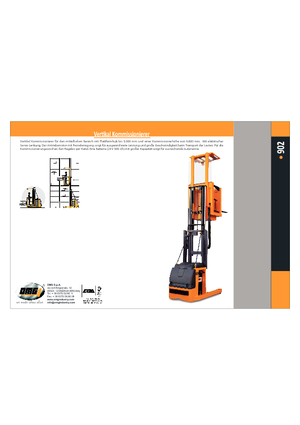 Order pickers (preparatoare de comenzi) OMG 902