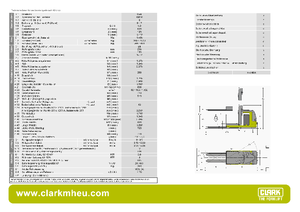 Order pickers (preparatoare de comenzi) Clark COP 01 ac