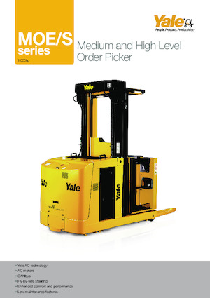 Order pickers (preparatoare de comenzi) Yale MO 10 AC