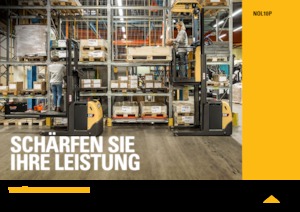 Order pickers (preparatoare de comenzi) Caterpillar NOL10P 