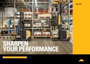 Order pickers (preparatoare de comenzi) Caterpillar NOL10P 