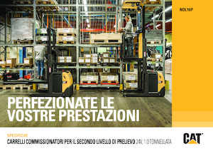 Order pickers (preparatoare de comenzi) Caterpillar NOL10P 