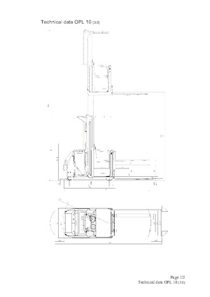 Order pickers (preparatoare de comenzi) Actil Warehouse Trucks OPL 10 3.0