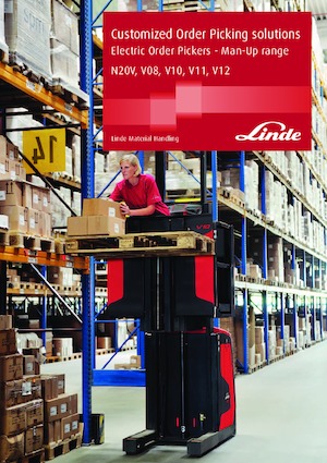 Order pickers (preparatoare de comenzi) Linde V08-02