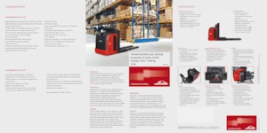 Order pickers (preparatoare de comenzi) Linde V08-02