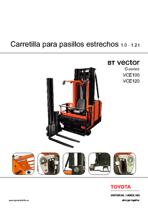 Încărcătoare laterale electrice BT Vector VCE 100