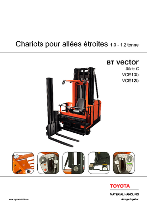 Încărcătoare laterale electrice BT Vector VCE 100