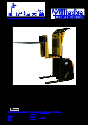 Order pickers (preparatoare de comenzi) Willecke OPL 10