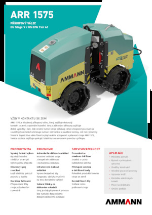 Cilindri vibrocompactori Ammann ARR 1575 St V