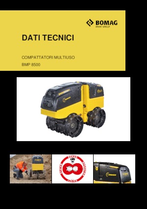Cilindri vibrocompactori Bomag BMP 8500