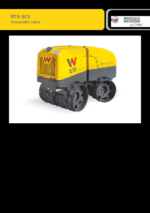 Cilindri vibrocompactori Wacker Neuson RTLx SC 3