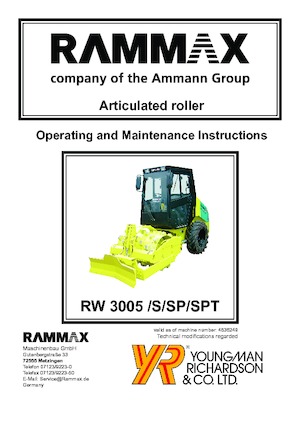 Încărcătoare pe roți Rammax RW 3005 SPT