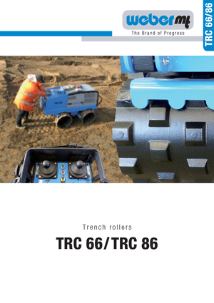 Cilindri vibrocompactori weber mt TRC 86
