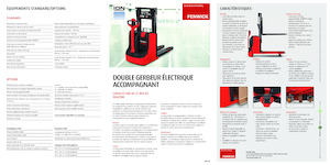 Stackere (transpaleți) mobile Linde D06 