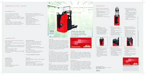 Stackere (transpaleți) mobile Linde D12S