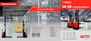 Stackere (transpaleți) mobile Noblelift ECL15B