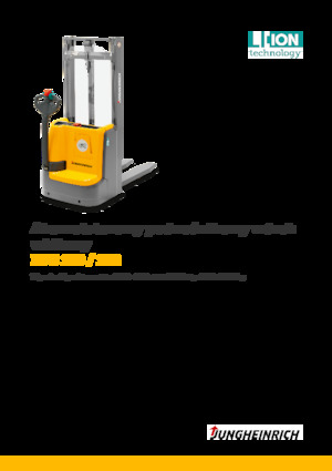 Stackere (transpaleți) mobile Jungheinrich EJC 112