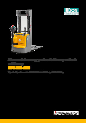 Stackere (transpaleți) mobile Jungheinrich EJC 214