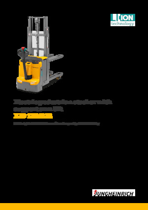 Stackere (transpaleți) mobile Jungheinrich EJD 120