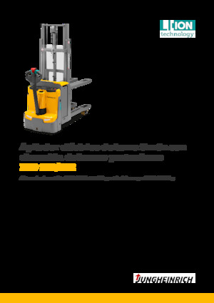 Stackere (transpaleți) mobile Jungheinrich EJD 120 ZT